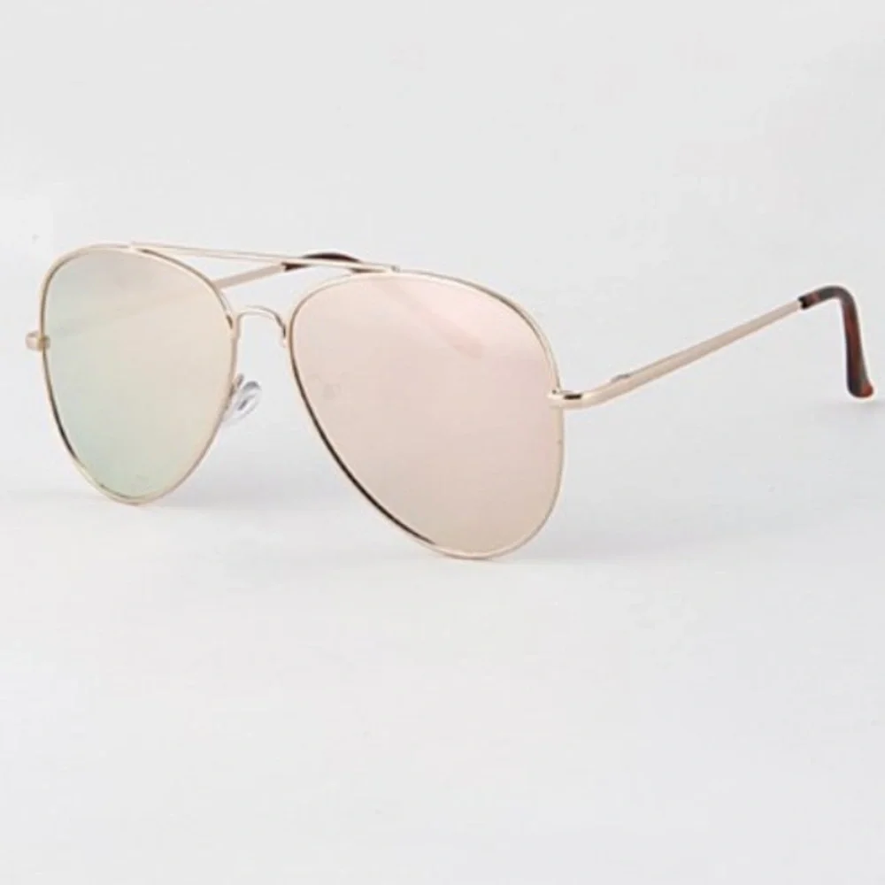 Pink aviator sunglasses
